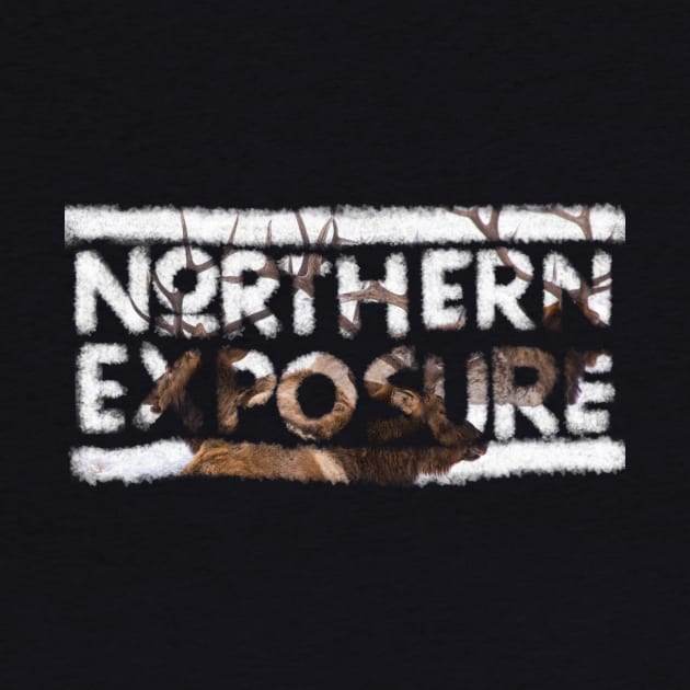 behind text northern exposure by Apri